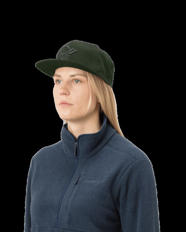 Unisex /29 Snapback Pet Olijfgroen Night Norrona
