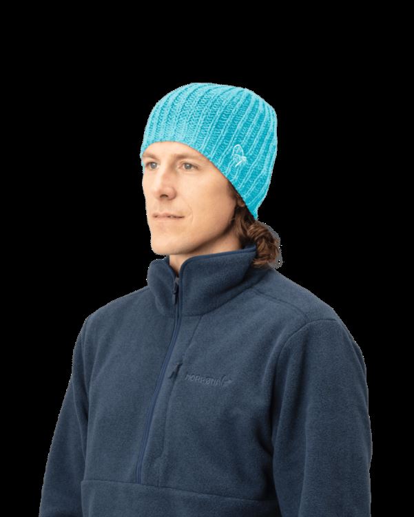 Norrona Unisex /29 Grof Gemêleerde Beanie Aquarius