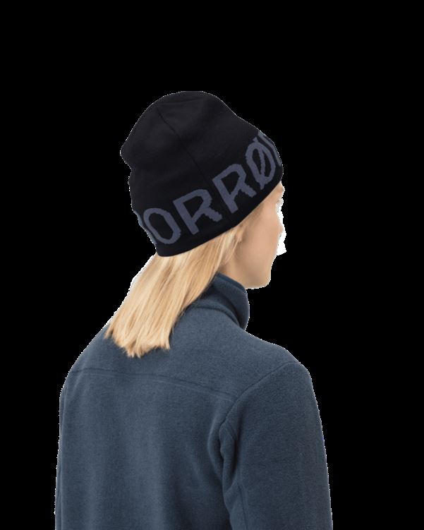 Norrona Unisex /29 Logo Beanie Kaviaar/cool Zwart