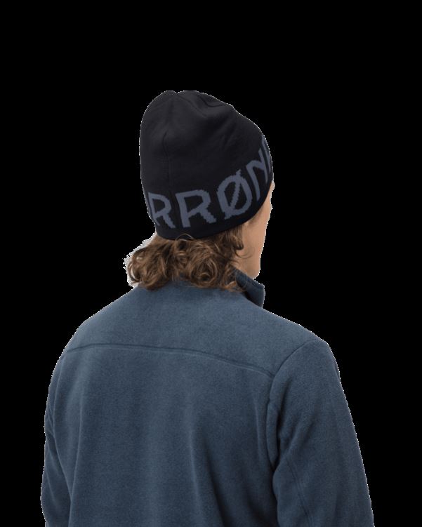 Norrona Unisex /29 Logo Beanie Kaviaar/cool Zwart
