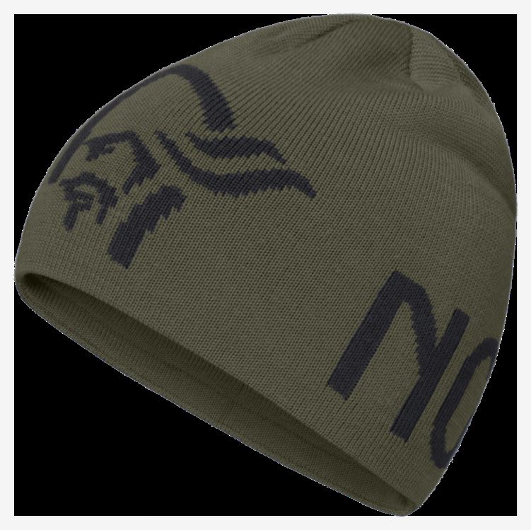 Norrona Unisex /29 Logo Muts Olijf Night/caviar