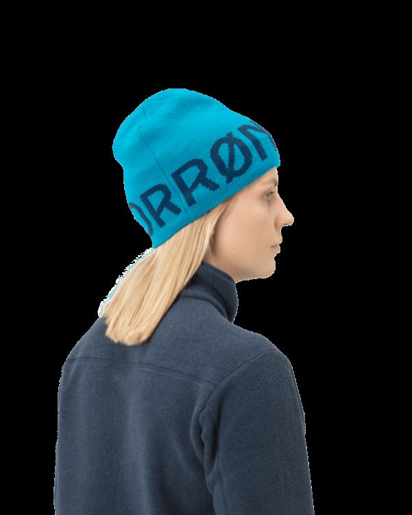 Norrona Unisex /29 Logo Beanie Hawaiian Surf/indigo Night