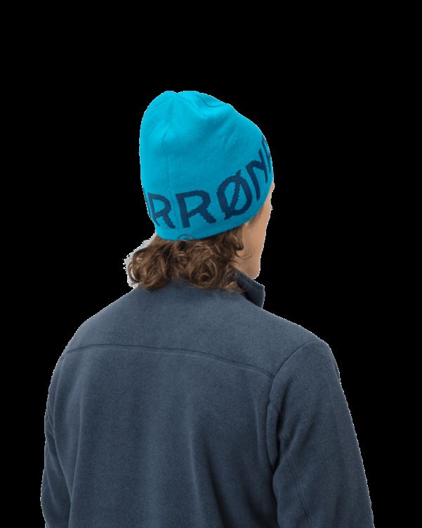 Norrona Unisex /29 Logo Beanie Hawaiian Surf/indigo Night