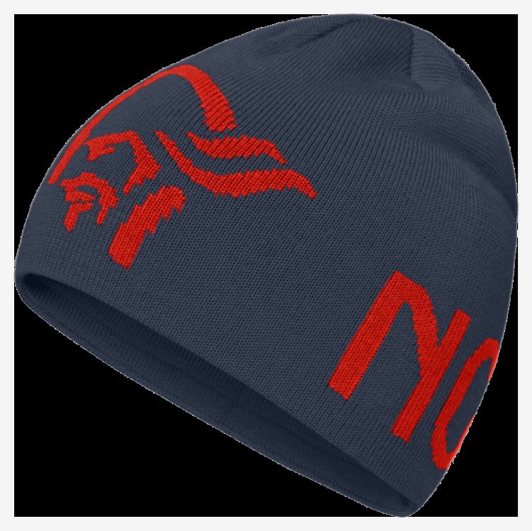 Norrona Unisex /29 Logo Beanie Indigo Night/arednalin