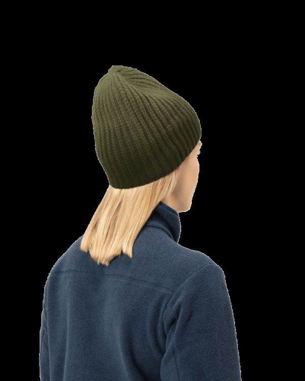 Norrona Unisex /29 Chunky Dip Dye Beanie Olijf Nacht