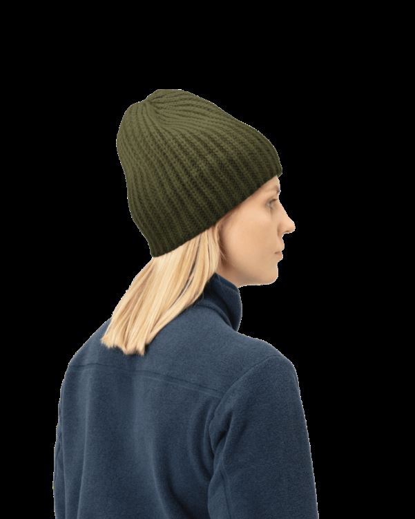 Norrona Unisex /29 Chunky Dip Dye Beanie Olijf Nacht
