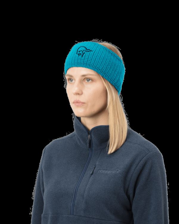 Norrona Unisex /29 Logo Hoofdband Hawaiian Surf/indigo Night
