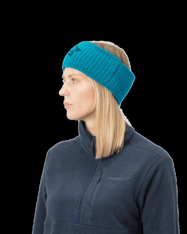 Norrona Unisex /29 Logo Hoofdband Hawaiian Surf/indigo Night