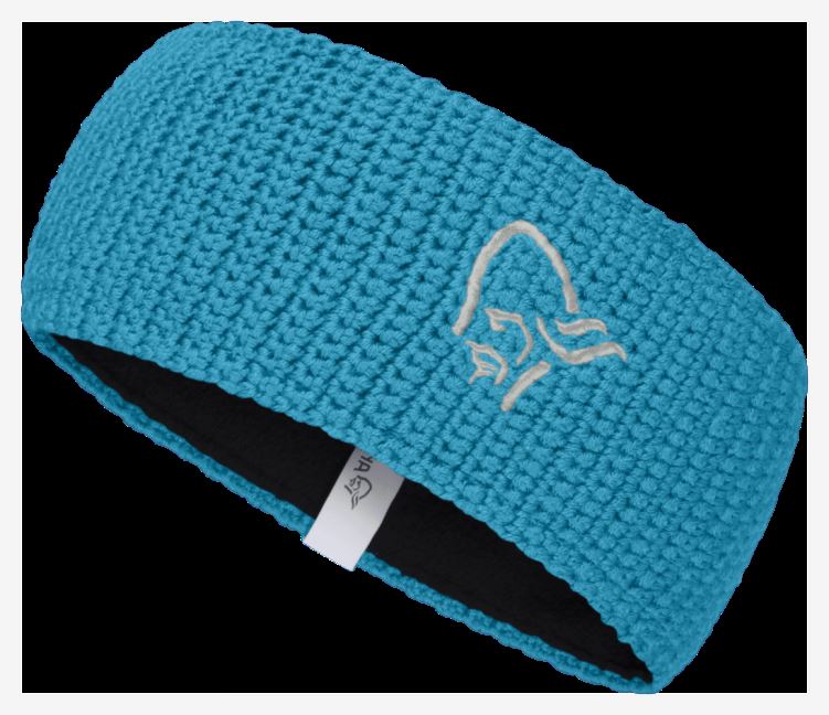 Norrona Unisex /29 Logo Hoofdband Hawaiian Surf/indigo Night