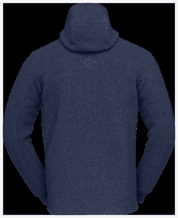 Norrona Warmwool3 Herencapuchon Indigo Nachtblauw