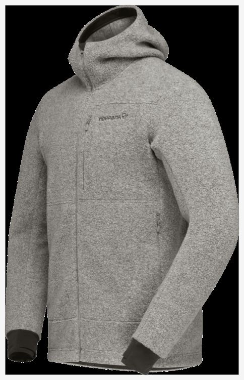 Norrona Heren Warmwool3 Capuchon Motregen