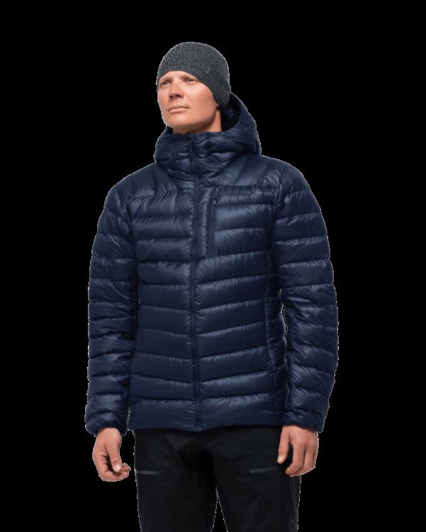 Norrona Heren Trollveggen Superlight Down850 Vest Indigo Nachtblauw