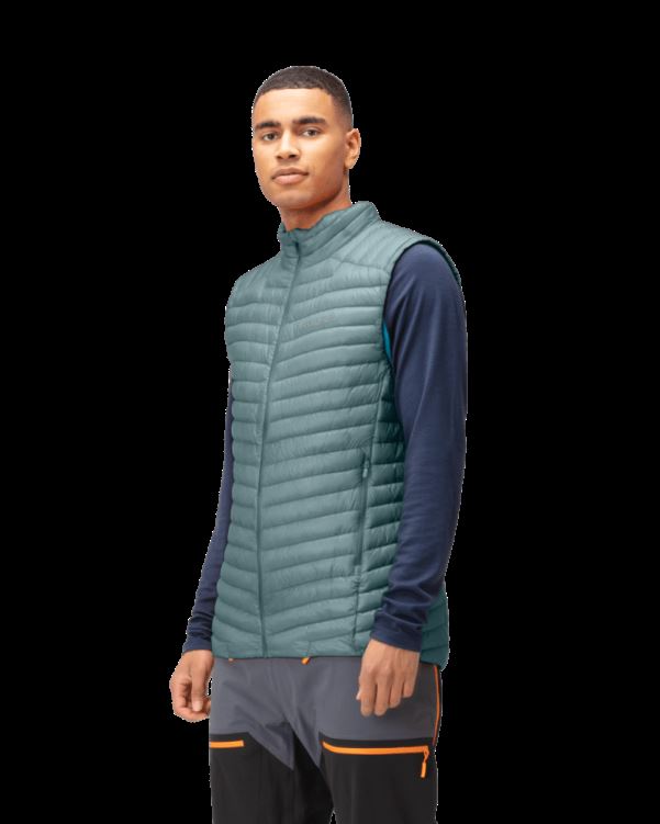 Norrona Trollveggen Superlight Down850 Herenvest North Atlantic