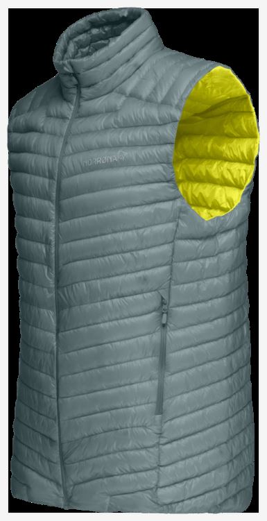 Norrona Trollveggen Superlight Down850 Herenvest North Atlantic