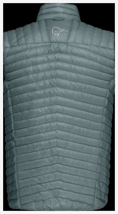 Norrona Trollveggen Superlight Down850 Herenvest North Atlantic