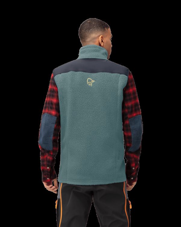 Norrona Heren Trollveggen Thermal Pro Vest North Atlantic/Indigo Night