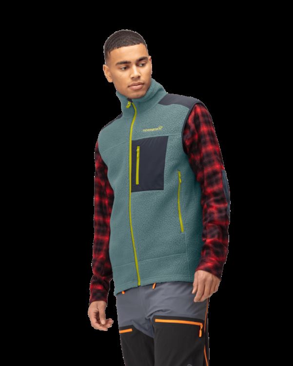 Norrona Heren Trollveggen Thermal Pro Vest North Atlantic/Indigo Night