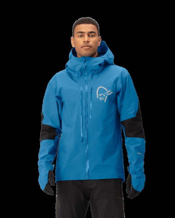 Norrona Heren Fjr Gore-tex Pro Jas Mykonos Blauw