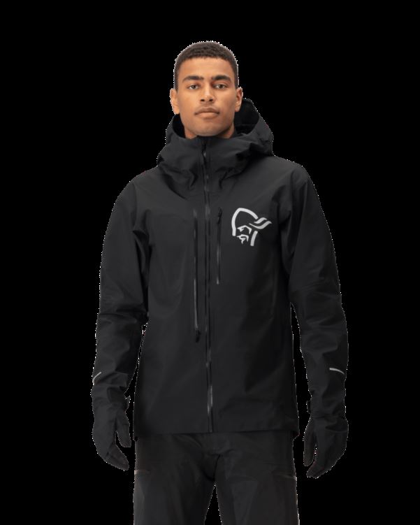 Norrona Fjr Gore-tex Pro Herenjack Caviar Zwart