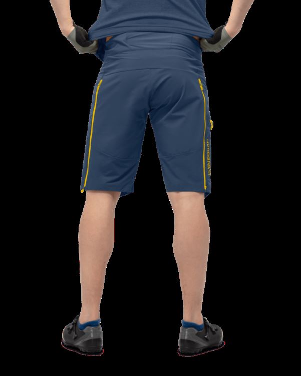 Norrona Fjr Flex1 Middelzware Short Voor Heren Vintage Indigoblauw