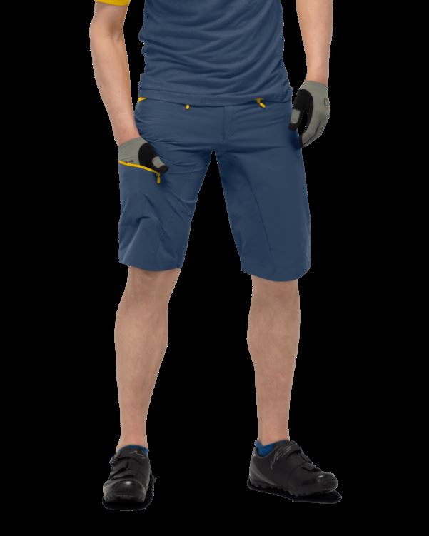 Norrona Fjr Flex1 Middelzware Short Voor Heren Vintage Indigoblauw