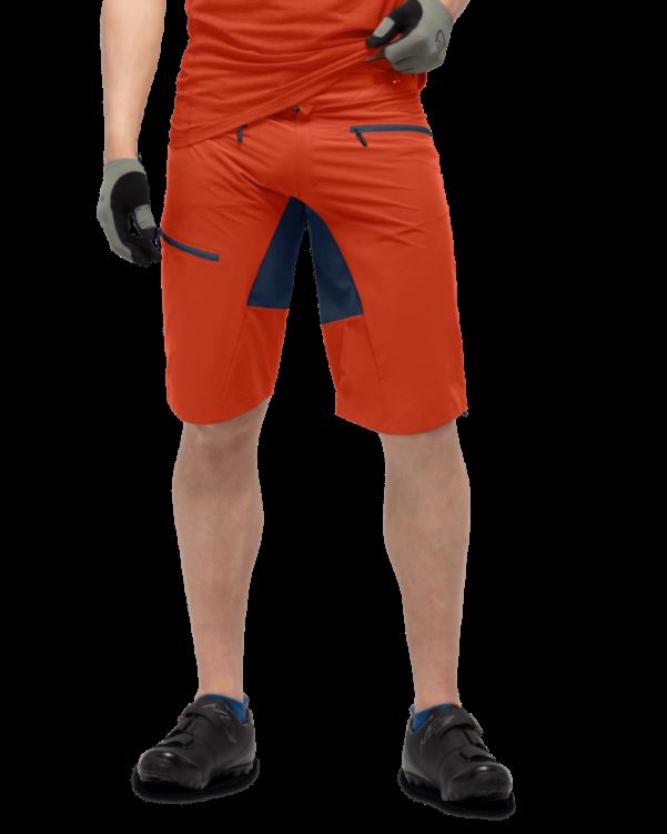 Norrona Heren Fjr Flex1 Middelzware Short Rooibos Tea/indigo Night