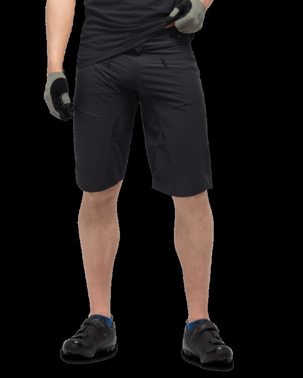 Norrona Heren Fjr Flex1 Middelzware Short Caviar Zwart