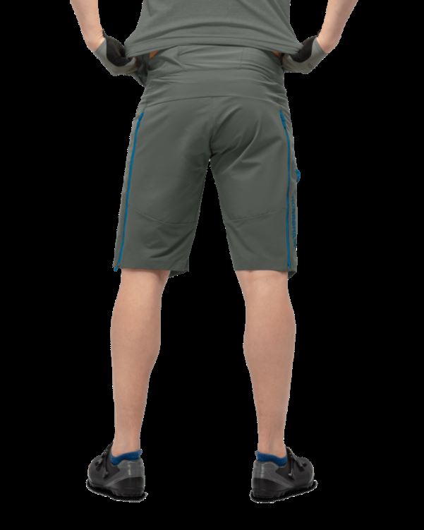 Norrona Heren Fjr Flex1 Middelzware Korte Broek Castor Grijs