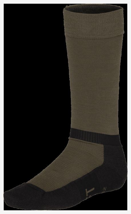 Norrona Unisex Senja Merino Lichtgewicht Sokken Lange Olijf Nacht