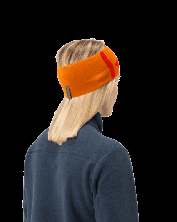 Norrona Unisex /29 Mega Logo Hoofdband Oranje Popsicle/arednalin