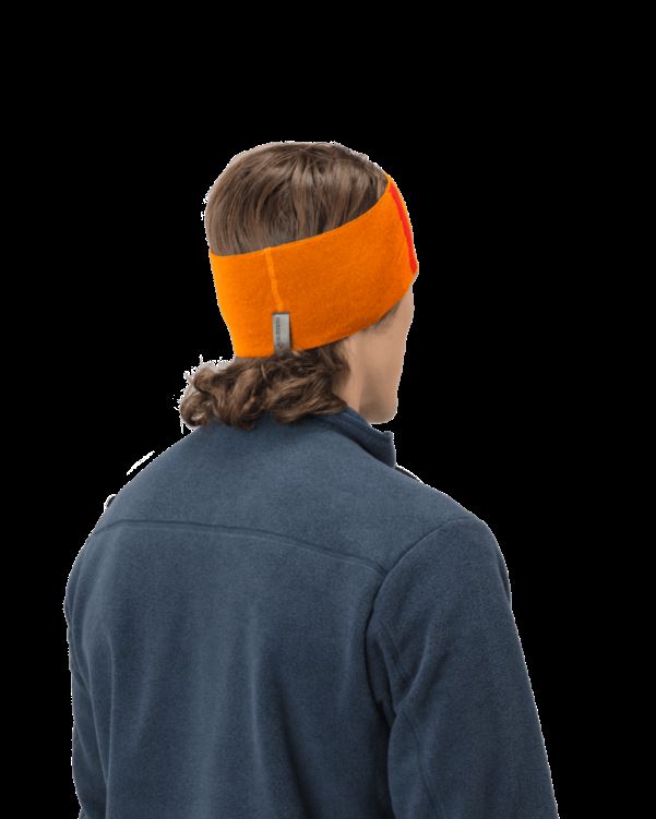 Norrona Unisex /29 Mega Logo Hoofdband Oranje Popsicle/arednalin