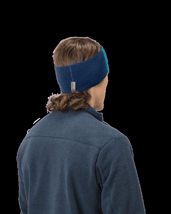 Norrona Unisex /29 Mega Logo Hoofdband Indigo Night/hawaiian Surf