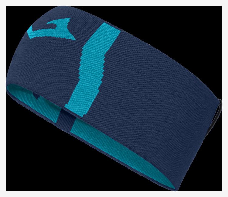 Norrona Unisex /29 Mega Logo Hoofdband Indigo Night/hawaiian Surf