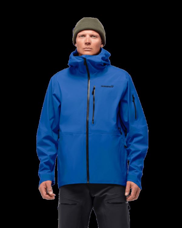 Norrona Heren Lofoten Gore-tex Jas Olympisch Blauw