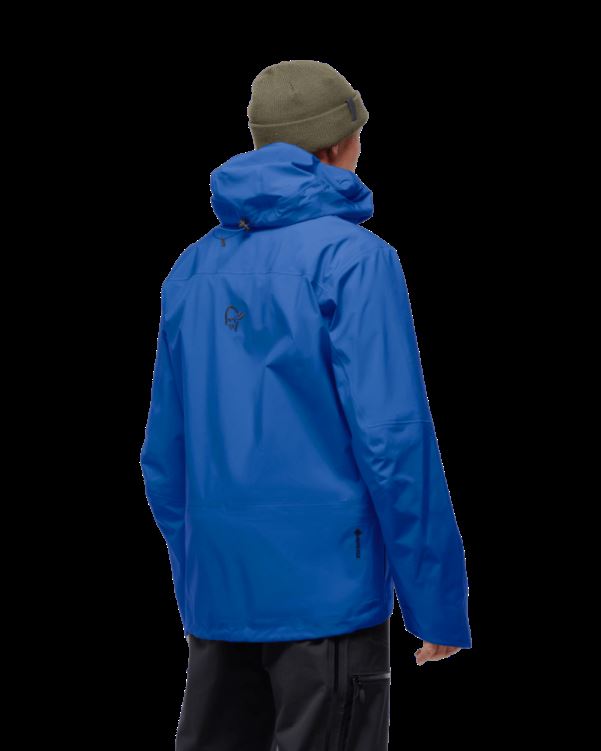 Norrona Heren Lofoten Gore-tex Jas Olympisch Blauw
