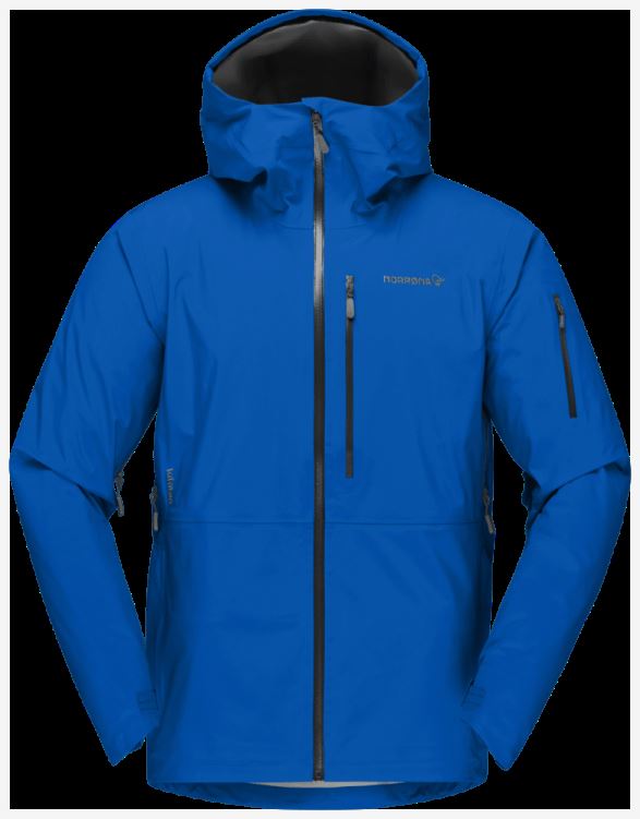Norrona Heren Lofoten Gore-tex Jas Olympisch Blauw