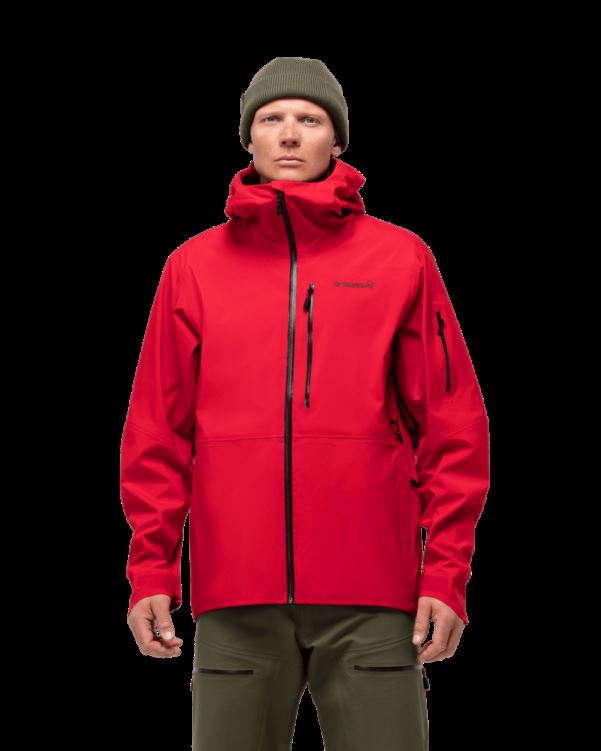 Norrona Heren Lofoten Gore-tex Jas True Red