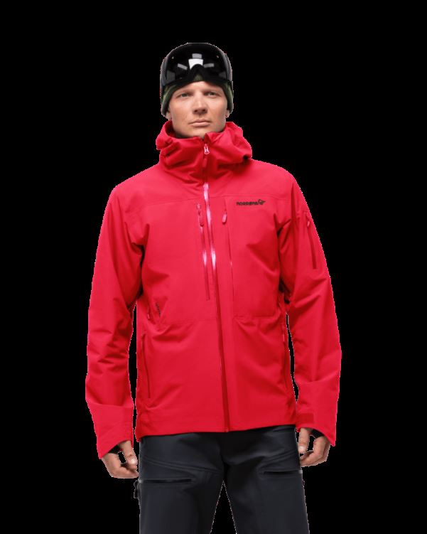 Norrona Lofoten Gore-tex Isolatiejack Voor Heren, True Red