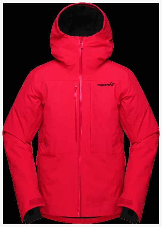 Norrona Lofoten Gore-tex Isolatiejack Voor Heren, True Red