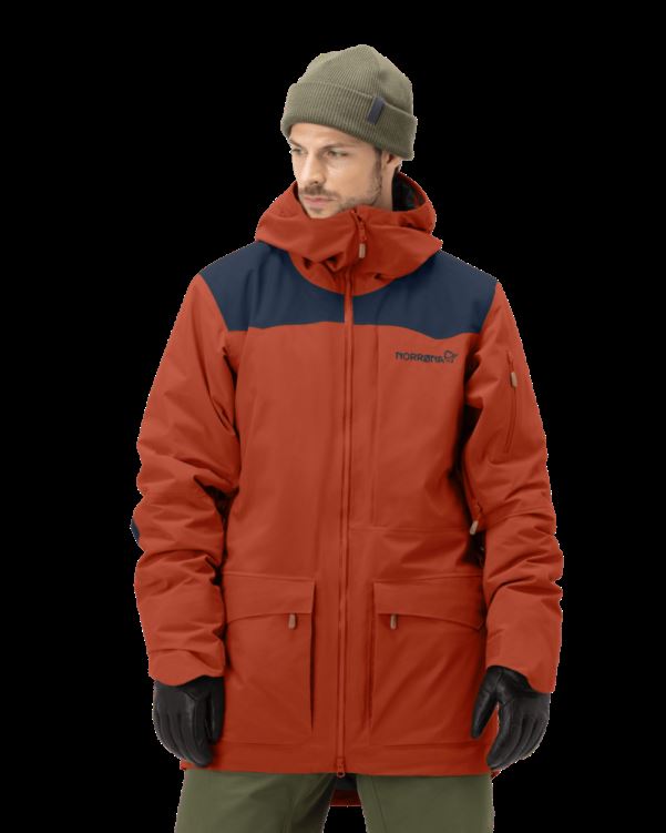 Norrona Heren Tamok Gore-tex Thermo80 Jas Rooibos Thee