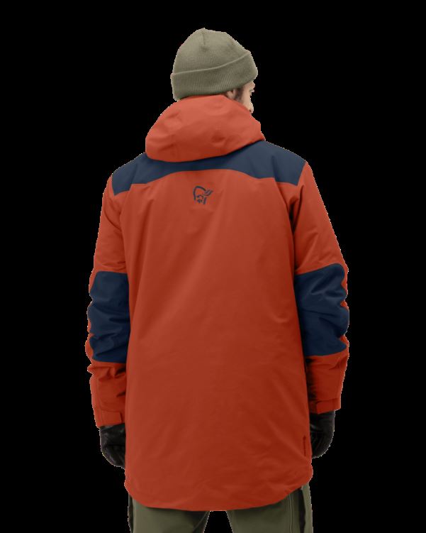 Norrona Heren Tamok Gore-tex Thermo80 Jas Rooibos Thee