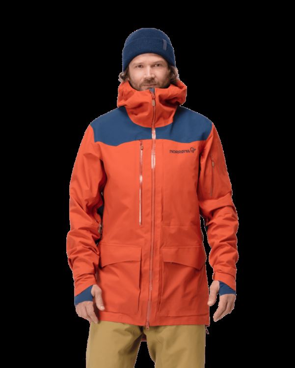 Norrona Heren Tamok Gore-tex Pro Jas Rooibos Thee
