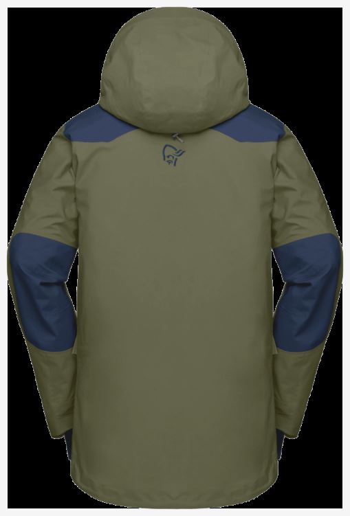 Norrona Heren Tamok Gore-tex Pro Jas Olijf Nacht