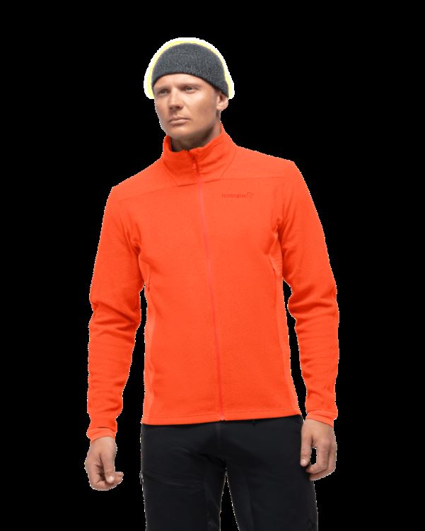 Norrona Heren Falketind Warm1 Jack Gepureerde Pompoen