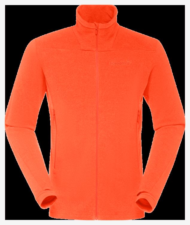 Norrona Heren Falketind Warm1 Jack Gepureerde Pompoen