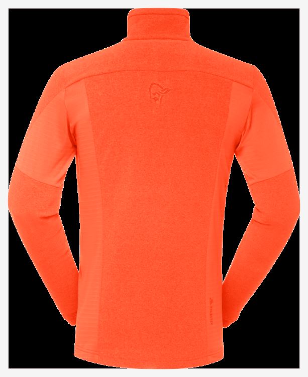 Norrona Heren Falketind Warm1 Jack Gepureerde Pompoen