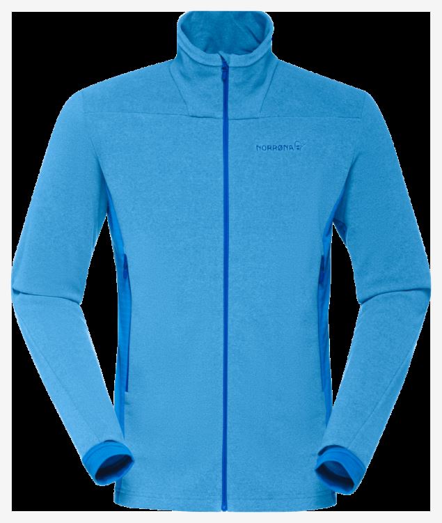 Norrona Heren Falketind Warm1 Jas Campanula Blauw