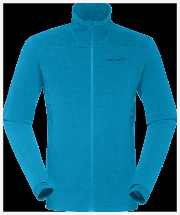 Norrona Heren Falketind Warm1 Jas Hawaiian Surf Melange