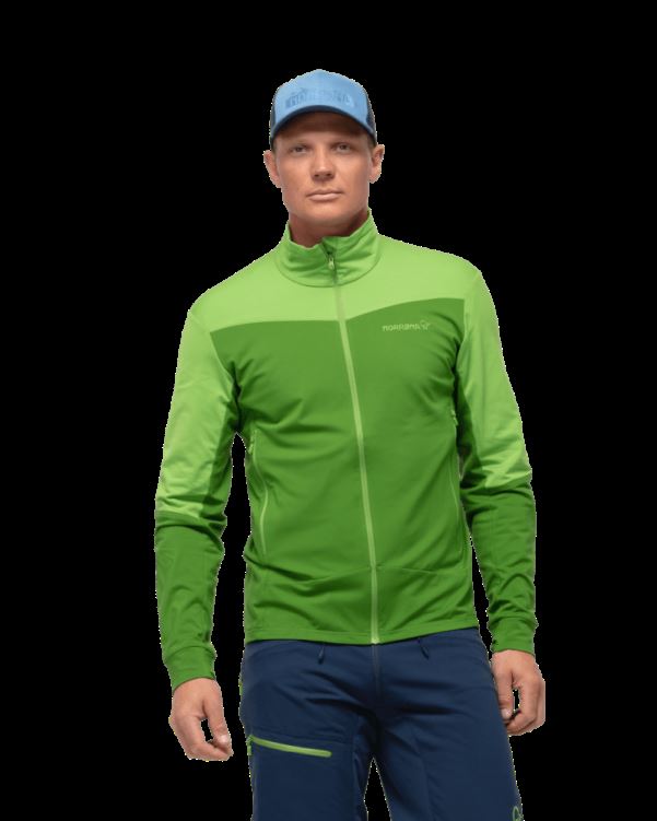 Norrona Heren Falketind Warm1 Stretch Jack Treetop Green/foliage