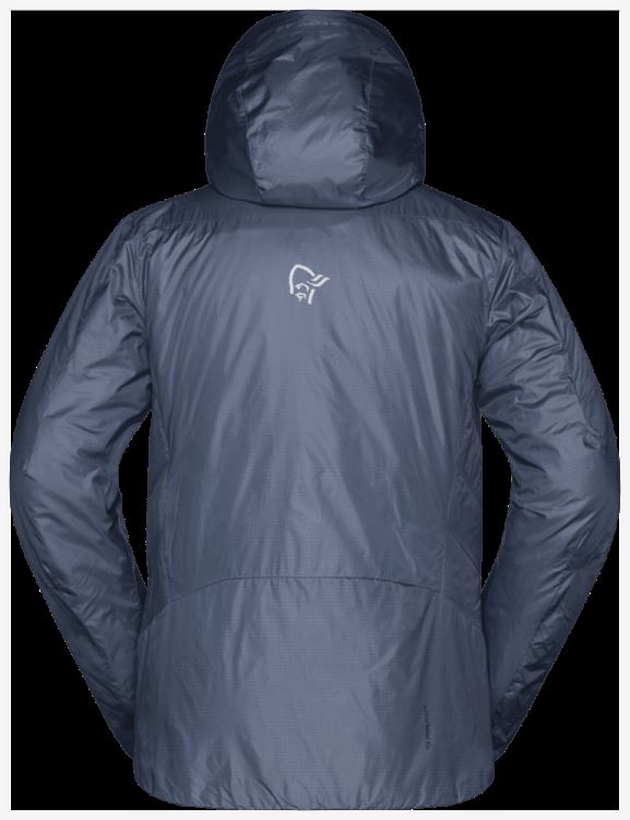 Norrona Heren Trollveggen Primaloft100 Zip Hood Cool Zwart